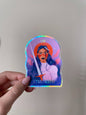 Strength Holographic Sticker