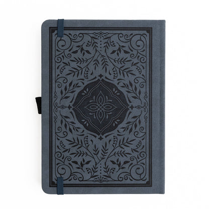 Storybook in Navy: Dot Grid / B5: 160 Pages