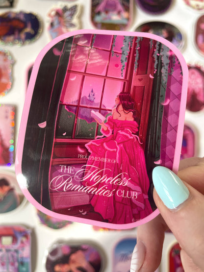 Hopeless Romantic Sticker