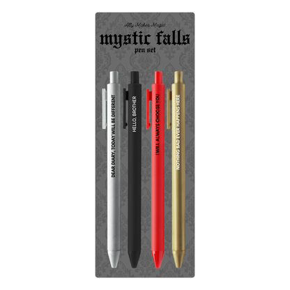 Tvd pens: Full set of 4 pens