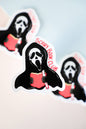 Ghost Scary Book Club Sticker