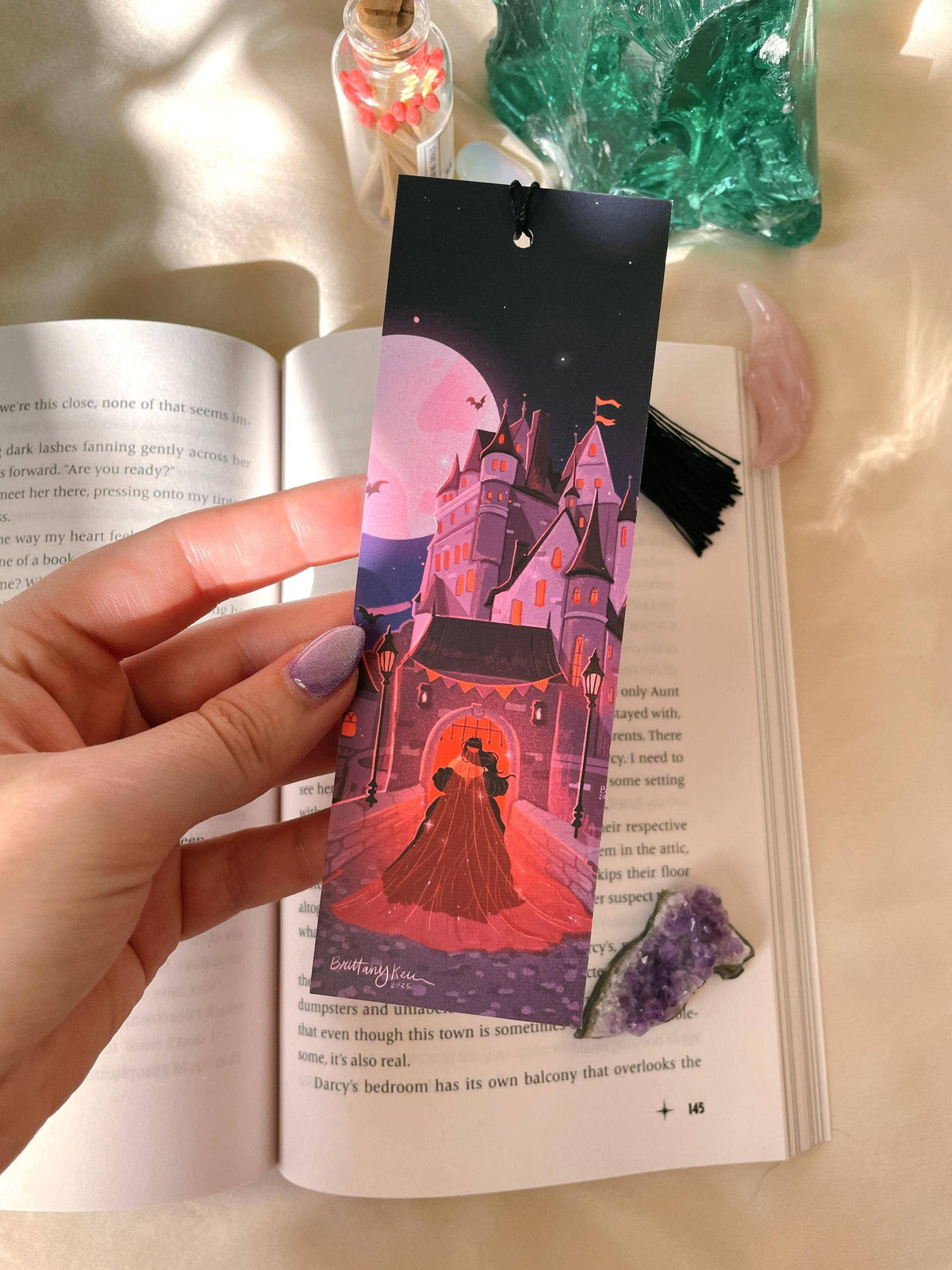 Vampire's Castle Bookmark: 130# Paper Weight