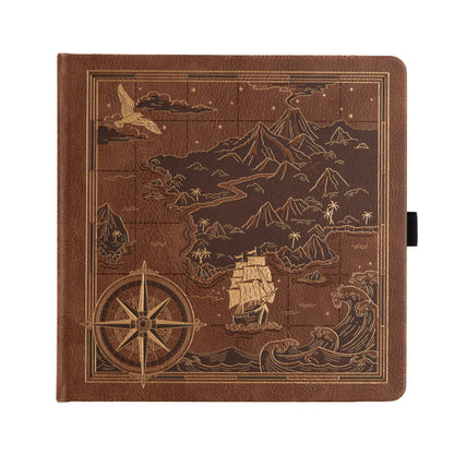 Treasure Map Notebook: IN STOCK / Dot Grid / B5: 160 Pages