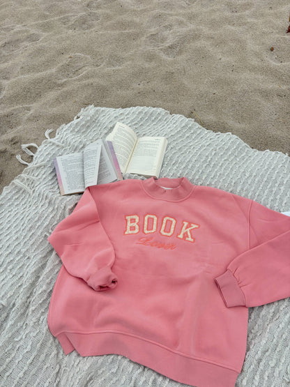 Book Lover Mockneck: 2X