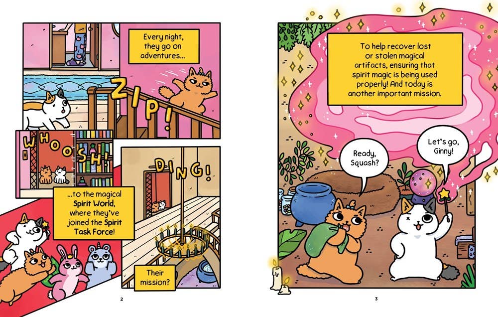 Cat & Cat Adventures: The Staff of Knowledge : Susie Yi