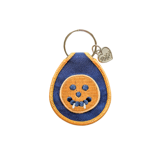 Prison pancake keychain