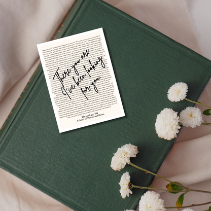 There you are | Rhysand Sticker | Fantasy | ACOTAR
