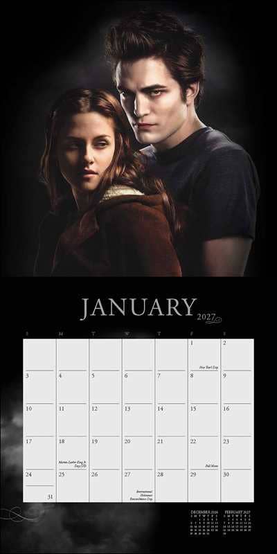 Twilight 2027 Wall Calendar (Includes Full-Color Poster) by Lions Gate: Calendar; 24 pages / English