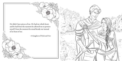 Official Blood and Ash Coloring Book by Jennifer L. Armentrout: Paperback; 112 pages / English