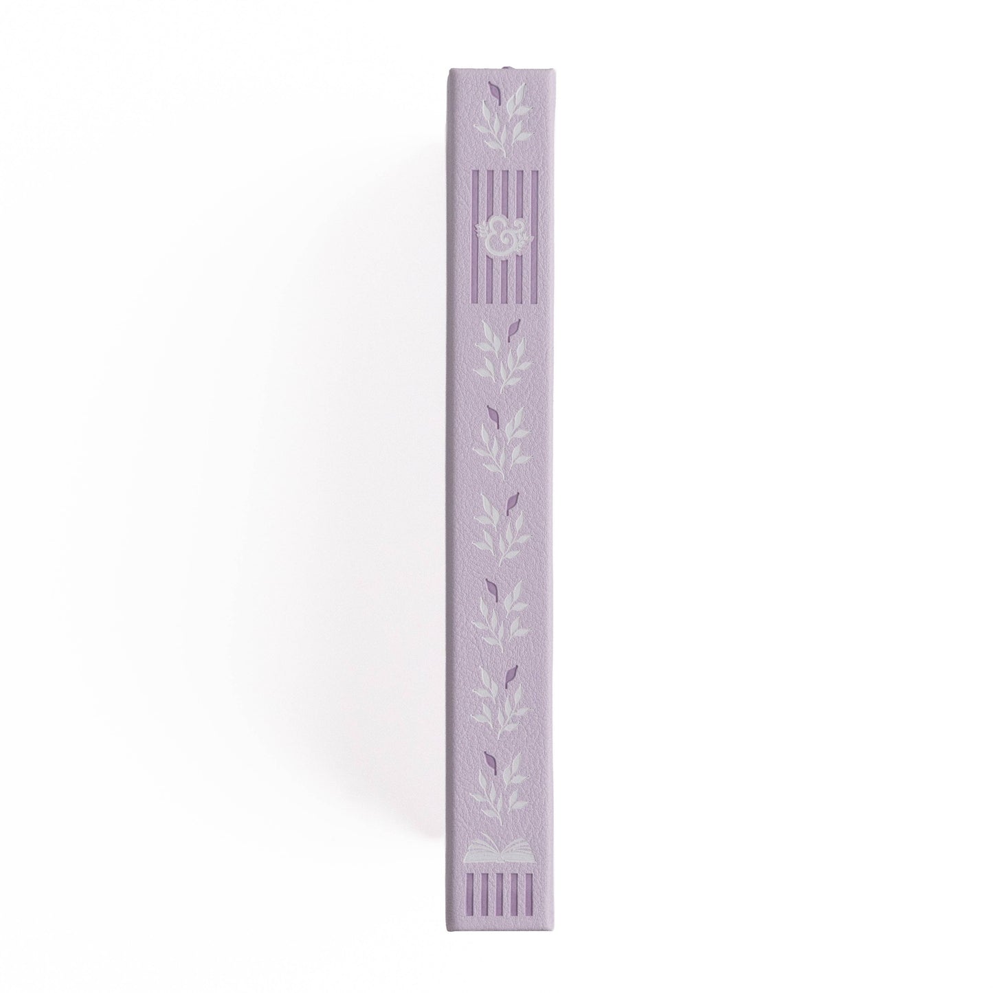 Vintage Library in Lilac: Reading Journal: A5: 192 Pages