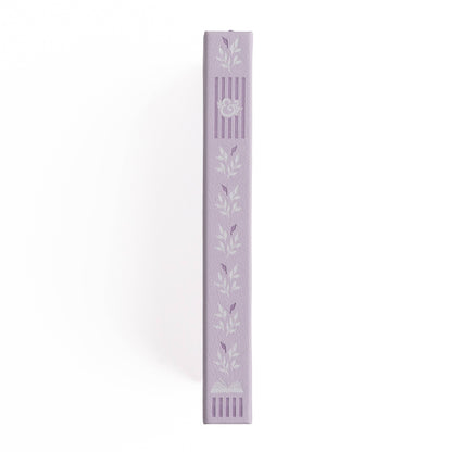 Vintage Library in Lilac: Reading Journal: B5: 160 Pages