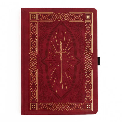 Knight's Sword Notebook: IN STOCK / Dot Grid / B5: 160 Pages