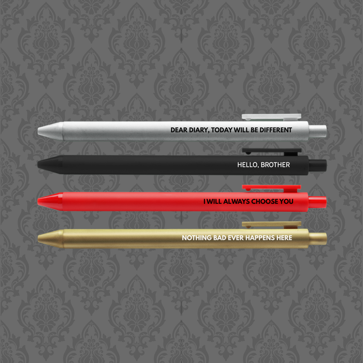 Tvd pens: Full set of 4 pens